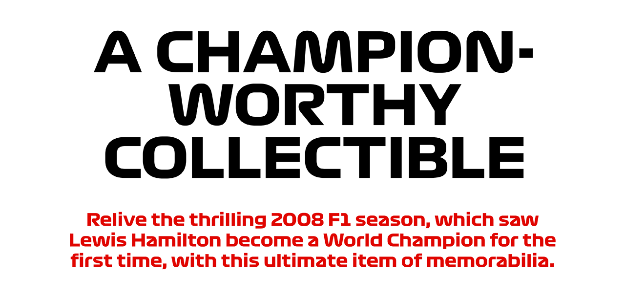 A Champion-Worthy Collectible