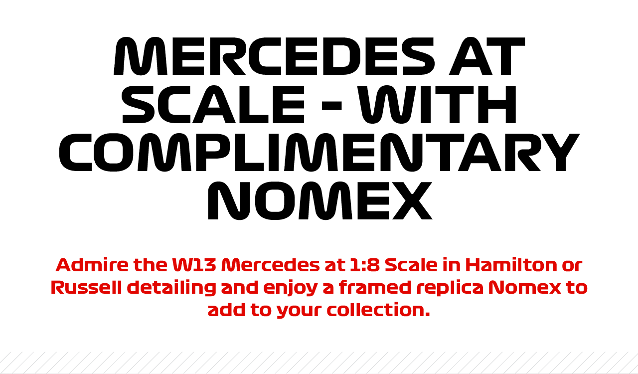 Mercedes At Scale - With Complimentary Nomex